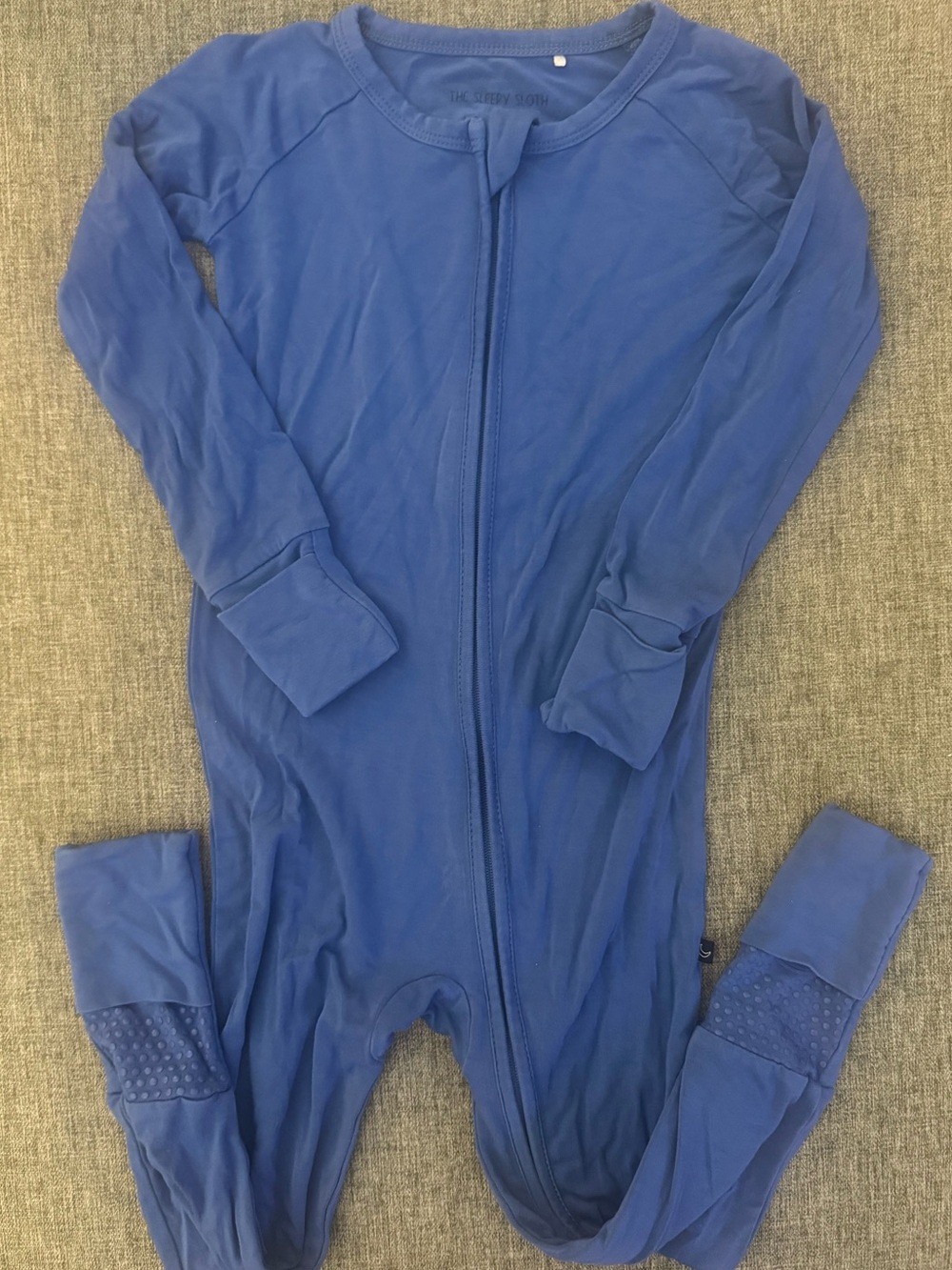 The Sleepy Sloth 18/24 months Bamboo Royal Blue Zippy